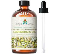EVOKE OCCU Olio Essenziale Di Lemongrass 118ml, Naturali per Diffusori, Pulizia, Cura Della Pelle, Aromaterapia