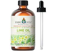 EVOKE OCCU Olio Essenziale di Lime 118ml, per Diffusore, Aromaterapia, Massaggio, Relax, Pulizia e Cura Della Pelle