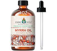 EVOKE OCCU Olio Essenziale di Mirra 118ml, Puro per Cura Della Pelle, Massaggio, Diffusore, Rilassamento