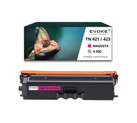 EVOKE Toner per stampante Brother TN-423 Magenta | 4000 pagine | TN423 Compatibile con: DCP-L8410CDW MFC-8 rosso (magenta)