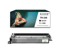EVOKE Toner per stampante Brother TN248 Nero | 3000 pagine | TN-248 Compatibile con: DCP L3560CDW L3520CDW nero