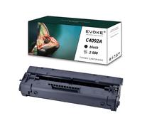 EVOKE Toner per stampante HP C4092A Nero | 2500 pagine | 92A Compatibile con: 1100 1100A 1100A SE 1100A XI nero