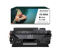 EVOKE Toner per stampante HP CE505A 05A Nero | 2700 pagine | CE-505A Compatibile con: P2035 P2035N P2050 P nero
