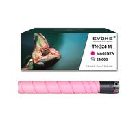 EVOKE Toner per stampante Konica Minolta TN-324 Magenta | 26000 pagine | TN324 Compatibile con: C258 C308 rosso (magenta)