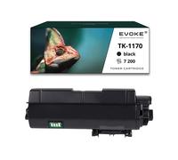EVOKE Toner per stampante Kyocera TK-1170 Nero | 7200 pagine | TK1170 Compatibile con: ECOSYS M2040DN M254 nero