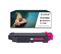 EVOKE Toner per stampante Kyocera TK-5140 Magenta | 5000 pagine | TK5140 Compatibile con: M6030 M6530 P613 rosso (magenta)