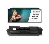 EVOKE Toner per stampante Kyocera TK-580 Nero | 3500 pagine | TK580 Compatibile con: P6021 P6021cdn FS-C51 nero