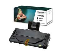 EVOKE Toner per stampante Ricoh 407254 Nero | 2600 pagine | SP-200 Compatibile con: SP200 SP201 SP203 SP20 nero