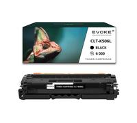 EVOKE Toner per stampante SAMSUNG CLT-K506L Nero | 6000 pagine | CLTK506L Compatibile con: CLP-680 CLP-680 nero