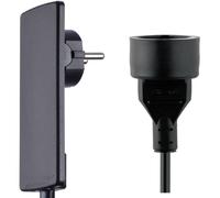 EVOline 151000155100 Alimentazione Prolunga 16 A Nero 1.50 m H05VV-F 3G 1,5 mm²