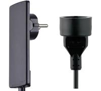 EVOline 151000155100 Alimentazione Prolunga 16 A Nero 1.50 m H05VV-F 3G 1,5 mm