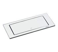 EVOline 159271005200 - Superficie posteriore con 2 prese, colore: Bianco opaco