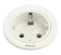 EVOline 159280004300 Multipresa ad incasso 1 parte Bianco 1 pz.