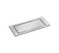 EVOline BackFlip, 2 scatole Schuko, 1 caricatore USB-C in acciaio inox