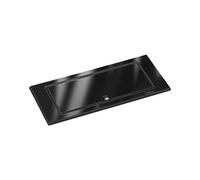 EVOline Backflip - Presa a scomparsa a 2 vie con caricatore USB-C, plastica/vetro nero lucido