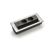 Schulte 92700001 EVOline Backflip Effetto Acciaio Inox