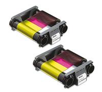 Evolis Badgy CBGR0100C - Nastro colorato per Badgy100 e Badgy200, Confezione da 2