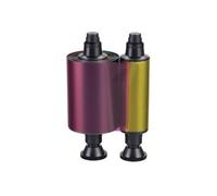 Evolis Farbband YMCKO-K per Dualys 200 Karten 200 foglio Unità duplex R3314