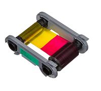 Evolis Primacy 2 Nastro a inchiostro YMCKO [R5F202E100] per fino a 200 carte compatibile solo con Primacy 2