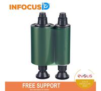 Evolis R2014 Monocromatico - Verde Nastro 1000 Stampe per Sassi & Dualys