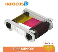 Evolis R5F008EAA Ymcko Colore Inchiostro Nastro 300 Stampa per Primacy & Zenius