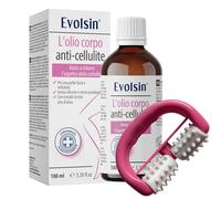 Evolsin® Olio Anticellulite con Rullo Massaggiante, 100 ml | Complemento per sport e nutrizione, risultati visibili dopo 4-6 settimane, 99% naturale con oliva e erba di Johannes