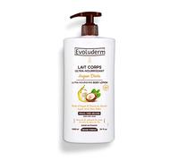 EVOLUDERM - Latte Corpo Ultra-Nutriente Argan Divin - 1000 ml - Ingredienti di Origine Naturale - Vegan - Fabbricazione Francese