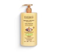 EVOLUDERM - Maschera per capelli sublimatore olio prezioso - 1000 ml - 98% di origine naturale - Vegan - Produzione francese