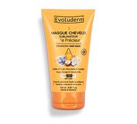 EVOLUDERM - Maschera per capelli sublimatore olio prezioso - 150 ml - 98% di origine naturale - Vegan - Fabbricazione francese