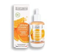 EVOLUDERM - Siero Brillante alla Vitamina C - 98% di Ingredienti di Origine Naturale - 30ml - Fabbricazione Francese