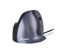 Evoluent VerticalMouse D, Mouse Nero/Argento, Large, RH