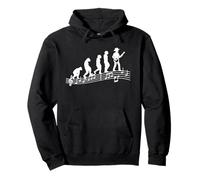 Evolution Banjo Bluegrass-Festival Country-Music Banjo Felpa con Cappuccio