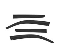 Evolution Car Spares Deflettore per vento, pioggia e fumo, Sunplex, 4 pezzi, per Nissan Navara Pick-up (2005-2017)