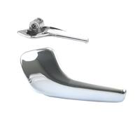 Evolution Car Spares Maniglia interna sinistra per Opel Corsa D 2006-2014 Nearside N/S anteriore e posteriore cromata 13297813 136044