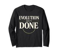Evolution Darwin Selezione Naturale Biologia Evolutiva Maglia a Manica