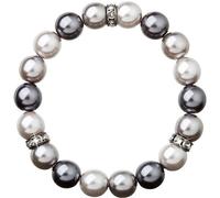 Evolution Group 33061.3 Braccialetto di Perle Grigie