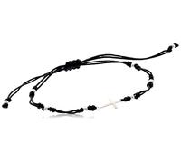 Evolution Group Bracciale Black Kabbalah Bracelet with Cross 13023.3 Black sEG0600 Marca, Estándar, Metallo Non prezioso, Nessuna Pietra preziosa