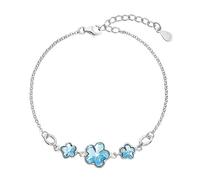 Evolution Group Bracciale in Argento con Cristalli Swarovski Blue 33112.3 - Bracciale