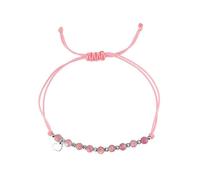 Evolution Group Bracciale in Tessuto Rosa con Tormalina 13059.3 - Bracciale