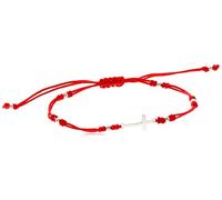 Evolution Group Bracciale Red Kabbalah Bracelet with Cross 13023.3 Red sEG0601 Marca, Estándar, Metallo Non prezioso, Nessuna Pietra preziosa