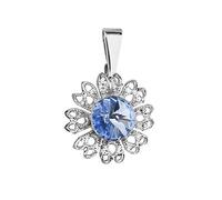 Evolution Group Ciondolo Scintillante Con Cristallo Swarovski Blu Fiore 54032.3 Zaffiro - Ciondolo con cristallo Swarovski