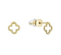 Evolution group Gold-plated steel Orecchini Four-leaf clovers 41006.1