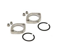 Evolution Industries, kit flangia scarico inox. dado esagonale flangiato