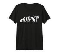 Evolution Karate Taekwondo Aikido Ju Ju Judo Kung Fu Maglietta Premium