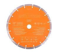 Evolution Lama per sega a disco premium Evolution da 230 mm con alta concentrazione di diamanti, bordo segmentato e foro da 22,2 mm