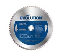 Evolution M305TCT-60CS - 305 mm Lama per taglio di acciaio dolce - Lama per metallo a 60 denti con punte in carburo che in pratica non genera surriscaldamento, ronzii o scintille