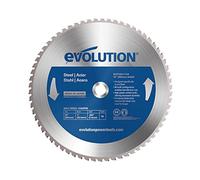 Evolution M355TCT-66CS - 355 mm Lama per taglio di acciaio dolce - Lama per metallo con punta in carburo che in pratica non genera surriscaldamento, ronzii o scintille