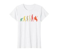 Evolution of A Bassoonist - Bassoon Maglietta, Donna, Bianco, L