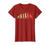 Evolution of A Bassoonist - Bassoon Maglietta, Donna, Mirtillo Rosso, M