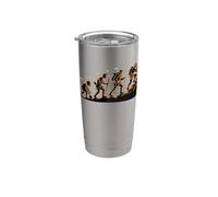 Evolution of a Climber Mountaineering Summit Alpine Bicchiere termico in acciaio inox doppia parete